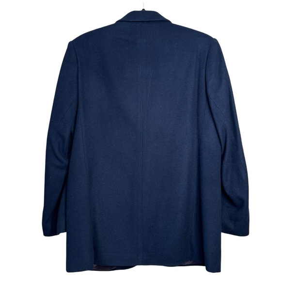 Eddie Bauer Navy Blue 100% Wool Blazer Jacket Women's Size Small - Picture 2 of 6